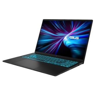 ASUS V16 V3607VM-RP011 - Ordenador Portátil 16" WUXGA 144Hz (Intel Core 7 240H, 16GB RAM, 1TB SSD, NVIDIA RTX 5060 8GB, Sin Sistema Operativo) Negro Mate - Teclado QWERTY español
