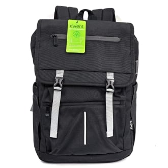 Ewent EW2537 maletines para portátil 40,9 cm (16.1") Mochila Negro