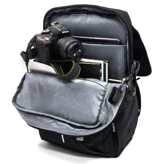 Ewent EW2537 maletines para portátil 40,9 cm (16.1") Mochila Negro