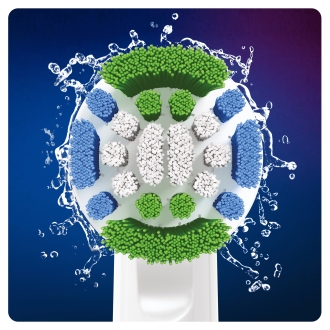 Oral-B Precision Clean 80338441 cepillo de cabello 2 pieza(s) Azul, Verde, Blanco