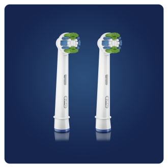 Oral-B Precision Clean 80338441 cepillo de cabello 2 pieza(s) Azul, Verde, Blanco