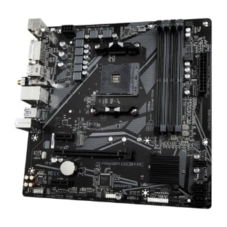 GIGABYTE A520M DS3H AC Placa Base - Procesadores AMD Ryzen Serie 5000, VRM de 5+3 fases, hasta 4733 MHz DDR5 (OC), 1xPCIe 3.0 M.2, LAN GbE, WIFI 5, USB 3.2 Gen 1