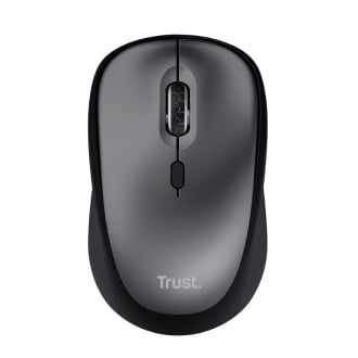MOUSE TRUST WIRELESS YVI+ ECO NEGRO 1600DPI AJUSTABLE 4 BOTONES