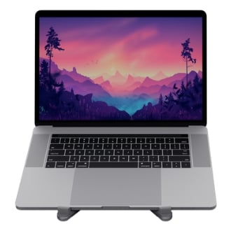 SOPORTE DE PORTATIL TRUST MACY ALUMINIO PLEGABLE HASTA 17" 20Kg