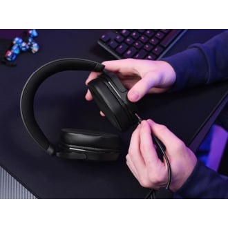 HEADSET TRUST GXT 492 CARUS NEGRO CABLE 120cm JACK 3.5mm