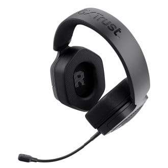 HEADSET TRUST GXT 492 CARUS NEGRO CABLE 120cm JACK 3.5mm