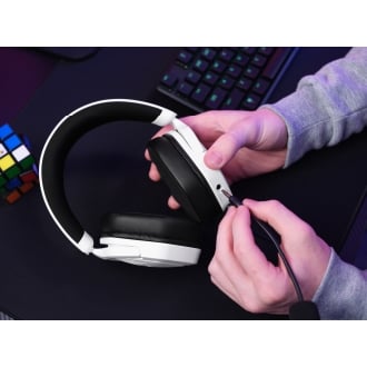 HEADSET TRUST GXT 492 CARUS BLANCO CABLE 120cm JACK 3.5mm