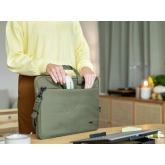 MOUSE TRUST WIRELESS YVI+ ECO VERDE 1600DPI AJUSTABLE 4 BOTONES