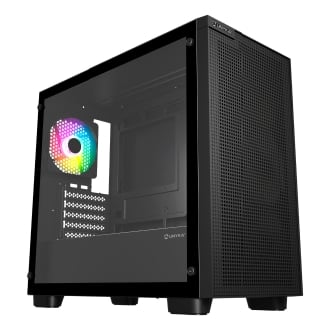 CAJA MICROATX UNYKA REVELAT MESH EDGE GPU 450mm 1x3.5 1x2.5 COLOR NEGRO