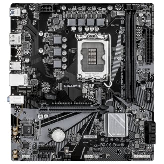 GIGABYTE H610M D3W Placa Base - Compatible con procesadores Intel Core de 14ª generación, VRM de 5+1+1 fases, hasta 5600MHz DDR4, 1xPCIe 3.0 M.2, LAN 1GbE, USB 3.2 Gen 1