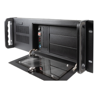 CAJA RACK 19" 4U UNYKA UK 4229 EVO FORNTAL CON PUERTA DE SEGURIDAD FILTRO ANTIPOLVO USB 3.0 SIN FUEN