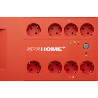 Salicru SPS 650 HOME+ sistema de alimentación ininterrumpida (UPS) Línea interactiva 0,65 kVA 360 W 8 salidas AC