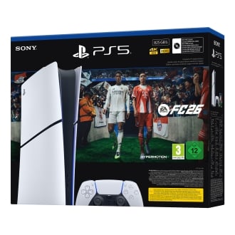 Consola ps5 sony playstation 5 digital 1tb + ea sports fc 26