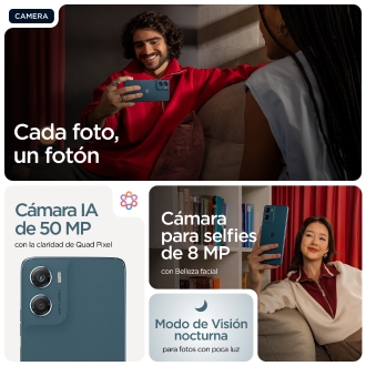 Motorola moto g06 17,5 cm (6.88") SIM doble Android 15 4G USB Tipo C 4 GB 256 GB 5200 mAh Azul