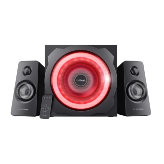 ALTAVOCES 2.1 TRUST GXT 629 TYTAN RGB 60W RMS IR REMOTE JACK 3.5 COLOR NEGRO