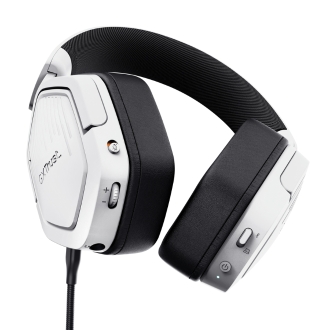 HEADSET BLUETOOTH TRUST GXT 493PS CARUS BLANCO BT 2.4GHz JACK3.5mm BATERIA 70h COMPATIBLE PS5