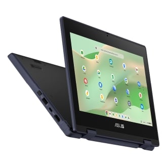 Asus convertible chromebook cr1104fga-ns0038 cel n100 11.6" táctil  4GB 32GB wifi6 bt chrome os