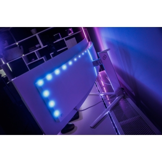 Monitor Philips Evnia 49M2C8900 48.9" QD OLED Dual QHD 240Hz G-Sync Curvo blanco