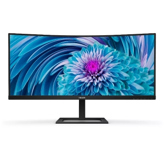 MONITOR 27" USB-C DP HDMI PHILIPS 346E2CUAE/00 VA WQHD 3440x1440 100hz 4ms VESA 100x100 2x5W NEGRO