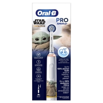 Oral-B PRO 14876674 cepillo eléctrico para dientes Niño Cepillo dental giratorio Multicolor, Blanco