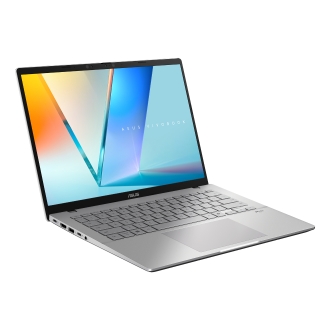 ASUS Vivobook S 14 S3407CA-LY123W - Ordenador Portátil 14" WUXGA (Intel Core Ultra 7 255H, 16GB RAM, 1TB SSD, Arc 140T, Windows 11 Home) Plata Fría - Teclado QWERTY español