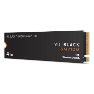 DISCO M.2 NVMe 4TB WD SN7100 BLACK PCIE 4.0 READ 7250Mbps WRITE 6700Mbps WDS400T4X0E