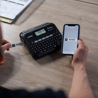 Brother PT-D460BTVP impresora de etiquetas Transferencia térmica 180 x 180 DPI 30 mm/s Inalámbrico y alámbrico TZe Bluetooth QWERTY