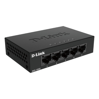 Switch D-Link DGS-105GL 5 puertos 10/100/1000 metálico