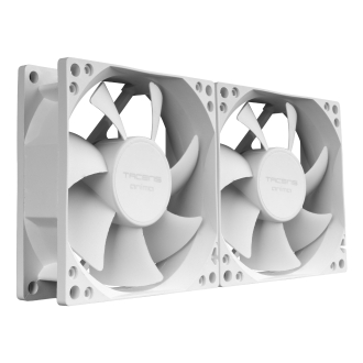 VENTILADOR INTERNO TACENS ANIMA AF8X2W 8x8 BAJO RUIDO 12dB, FLUXUS BEARING PACK 2 BLANCO