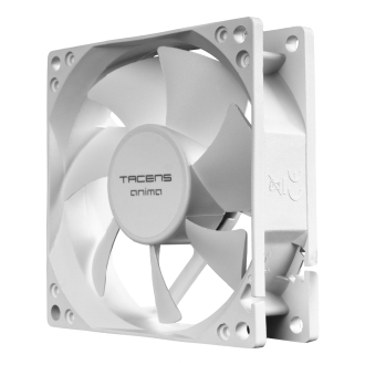VENTILADOR INTERNO TACENS ANIMA AF8X2W 8x8 BAJO RUIDO 12dB, FLUXUS BEARING PACK 2 BLANCO