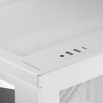 CAJA ATX SEMITORRE GAMING MARS GAMING MC3TCORELCDM 3 CRISTAL TEMPLADO PANTALLA LCD 2x3.5 3x2.5 GPU