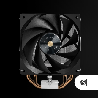 VENTILADOR CPU MARS GAMING MCPUX4W NEGRO PWM SI 120mm TDP 230W