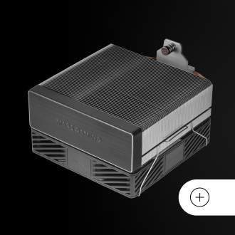 VENTILADOR CPU MARS GAMING MCPUX4W NEGRO PWM SI 120mm TDP 230W