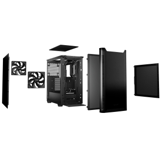 Caja BeQuiet PURE BASE 501 Torre ATX Negra