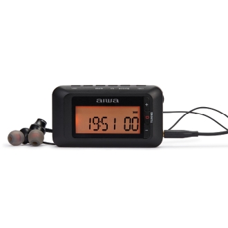 RADIO DIGITAL PORTATIL AIWA RD-10 AM/FM LED RDS JACK 3.5mm PILAS AAA