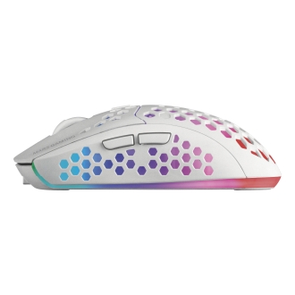 TECLADO MOUSE Y ALFOMBRILLA MARS GAMING MCPWXWES BLANCO H-MECH FRGB 3200DPI