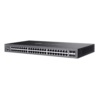 SWITCH GESTIONABLE L3 TP-LINK SG5452X 52P 48xRJ45Gb 4xSFP+ 10Gb 176Gbps