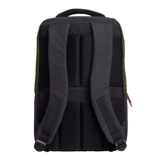 MOCHILA TRUST LISBOA COLOR VERDE PARA PORTATILES HASTA 16" 3 COMPARTIMIENTOS 23L