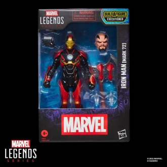Figura hasbro marvel legends series iron man (mark 72)