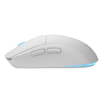 TECLADO MOUSE Y ALFOMBRILLA MARS GAMING MCPWTKLES BLANCO FRGB RAINBOW 3200DPI