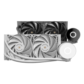 SISTEMA DE REFRIGERACION LIQUIDA PROFESIONAL MARS GAMING MLPRO240W BLANCO 2x120mm FDB COBRE INTEL AM