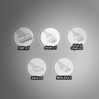 FUENTE DE ALIMENTACIÃN MODULAR TACENS RADIX VII AG 600W CERTIFICADO 80 PLUS SILVER, PFC ACTIVO