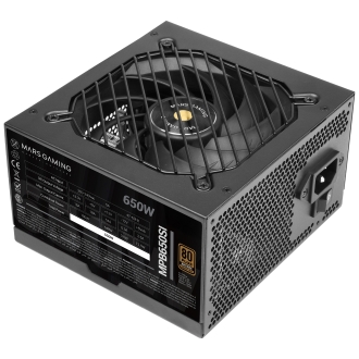 FUENTE DE ALIMENTACION MARS GAMING 650W MPB650SI EXTREME SILENCE 80 PLUS BRONZE NEGRO