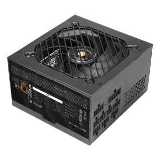 FUENTE DE ALIMENTACIÃN MODULAR MARS GAMING 650W MPB650SIM EXTREME SILENCE 80 PLUS BRONZE NEGRO