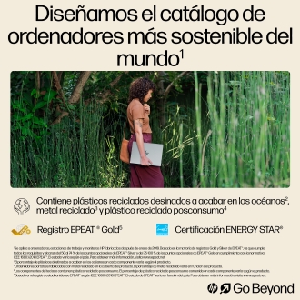 Portatil hp omnibook x 14 - fe0008ns x1e - 78 - 100 -  16gb -  ssd 1tb -  14 pulgadas tactil - w11h