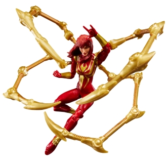 Figura hasbro marvel legends series magic the gathering mary jane watson (iron spider)