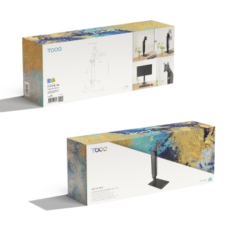 TooQ Soporte de mesa para pantallas 17-32, Negro