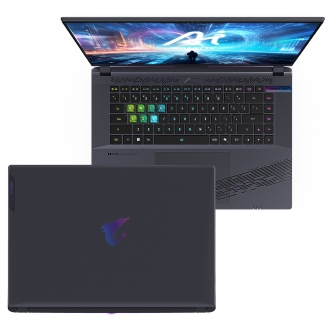 GIGABYTE AORUS 16X ASG-53PTC54SH ordenador portatil Intel® Core i7 i7-14650HX Portátil 40,6 cm (16") WQXGA 16 GB DDR5-SDRAM 1 TB SSD NVIDIA GeForce RTX 4070 Wi-Fi 7 (802.11be) Windows 11 Home Gris