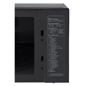 MICROONDAS LG MH7265DPS CRIST.SMART 32L 1000W GRILL LED