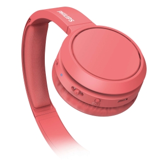 Philips 4000 series TAH4205RD/00 auricular y casco Auriculares Inalámbrico Diadema Llamadas/Música USB Tipo C Bluetooth Rojo